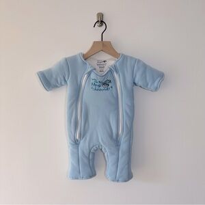 Baby Merlin’s Magic Sleepsuit Small 3-6 Months 12-18lbs Light Blue Cotton